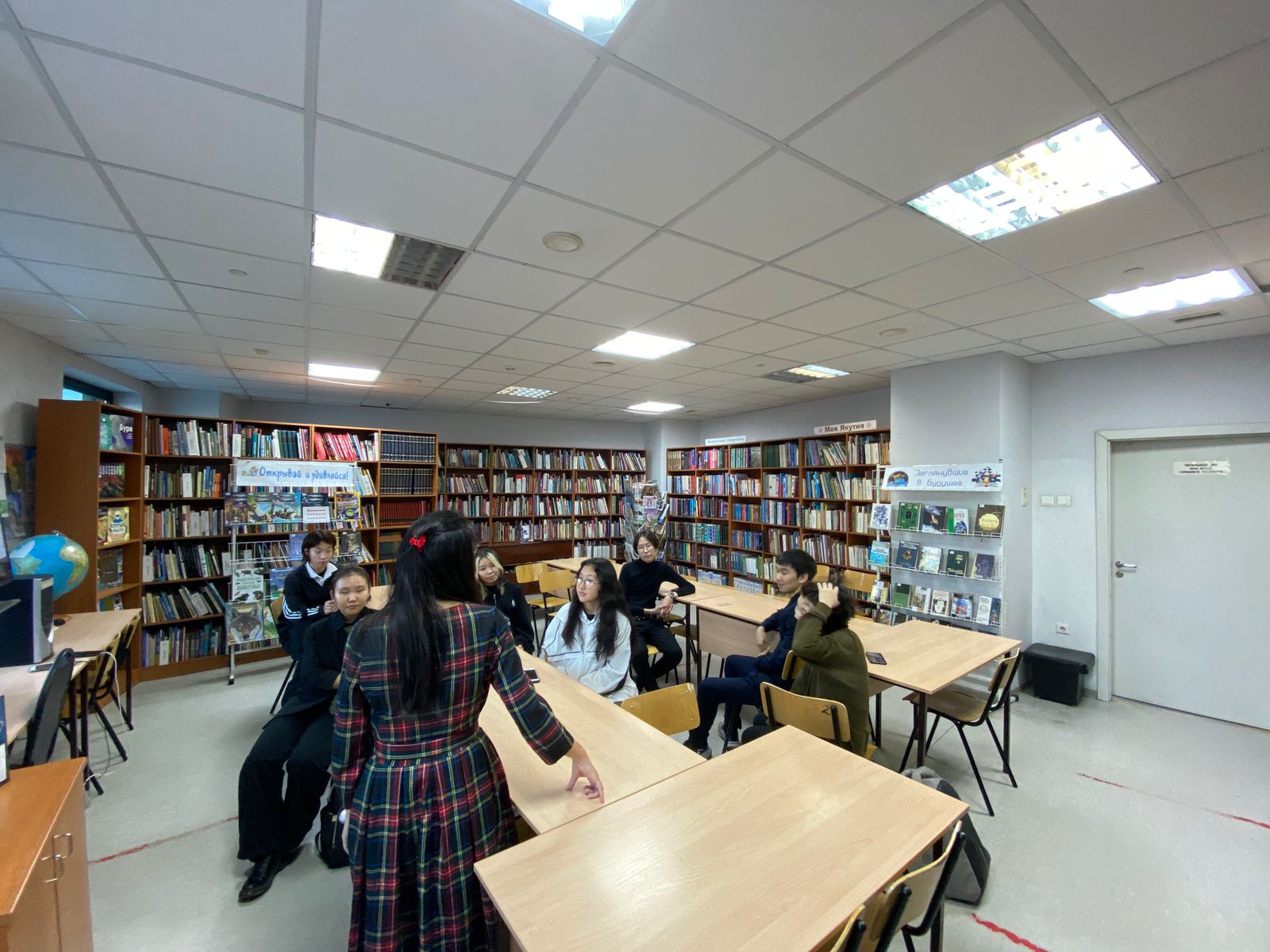 Для участников интенсива проведен тренинг по публичным выступлениям