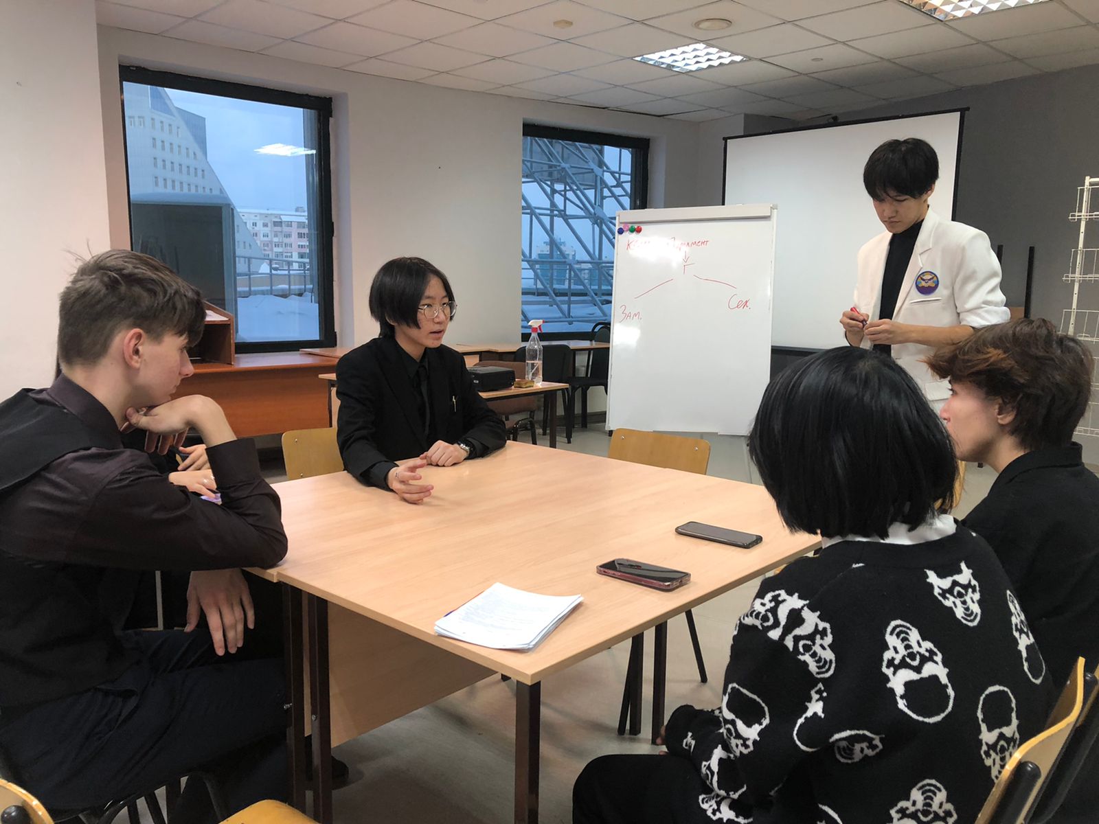 Активисты школьных самоуправлений за создание Коалиции союзных школ