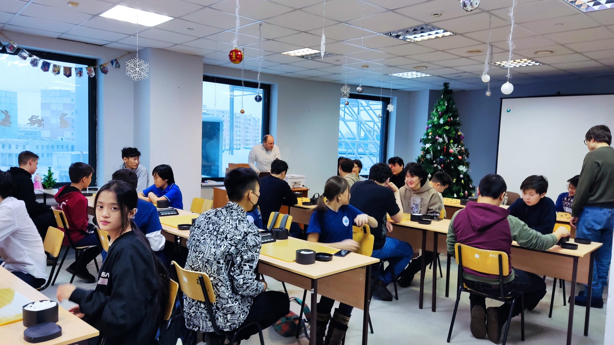 Новогодний форовый блиц-турнир по игре Го