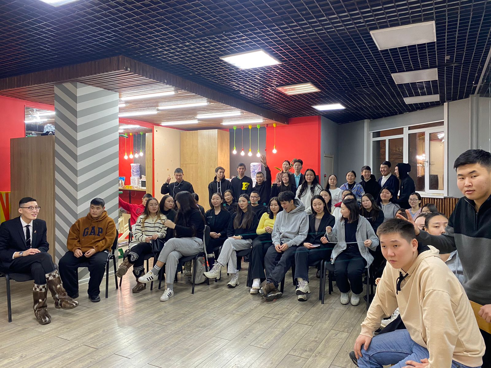 В День российского студенчества «Детская точка кипения» организовала совместное мероприятие со студентами