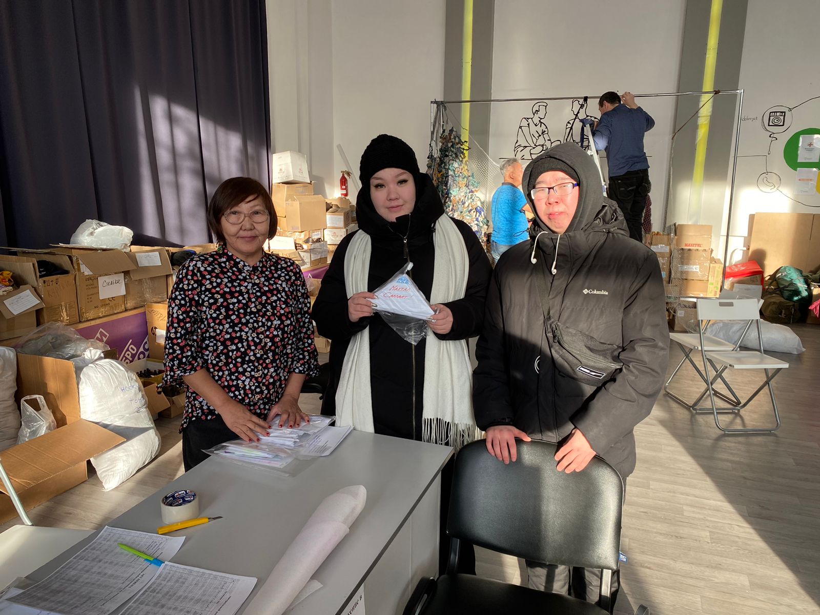 Письма учащихся Покровской СОШ №1 участникам СВО переданы в Республиканский волонтёрский штаб