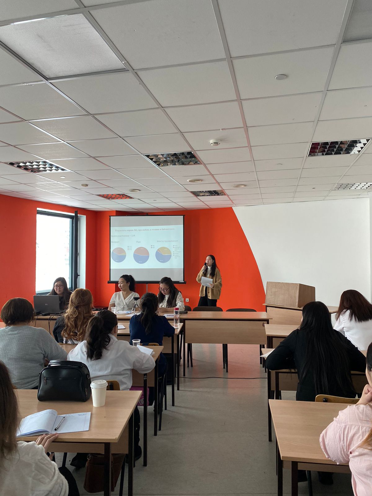 Старшеклассники представили свои проекты участникам семинара детских библиотекарей