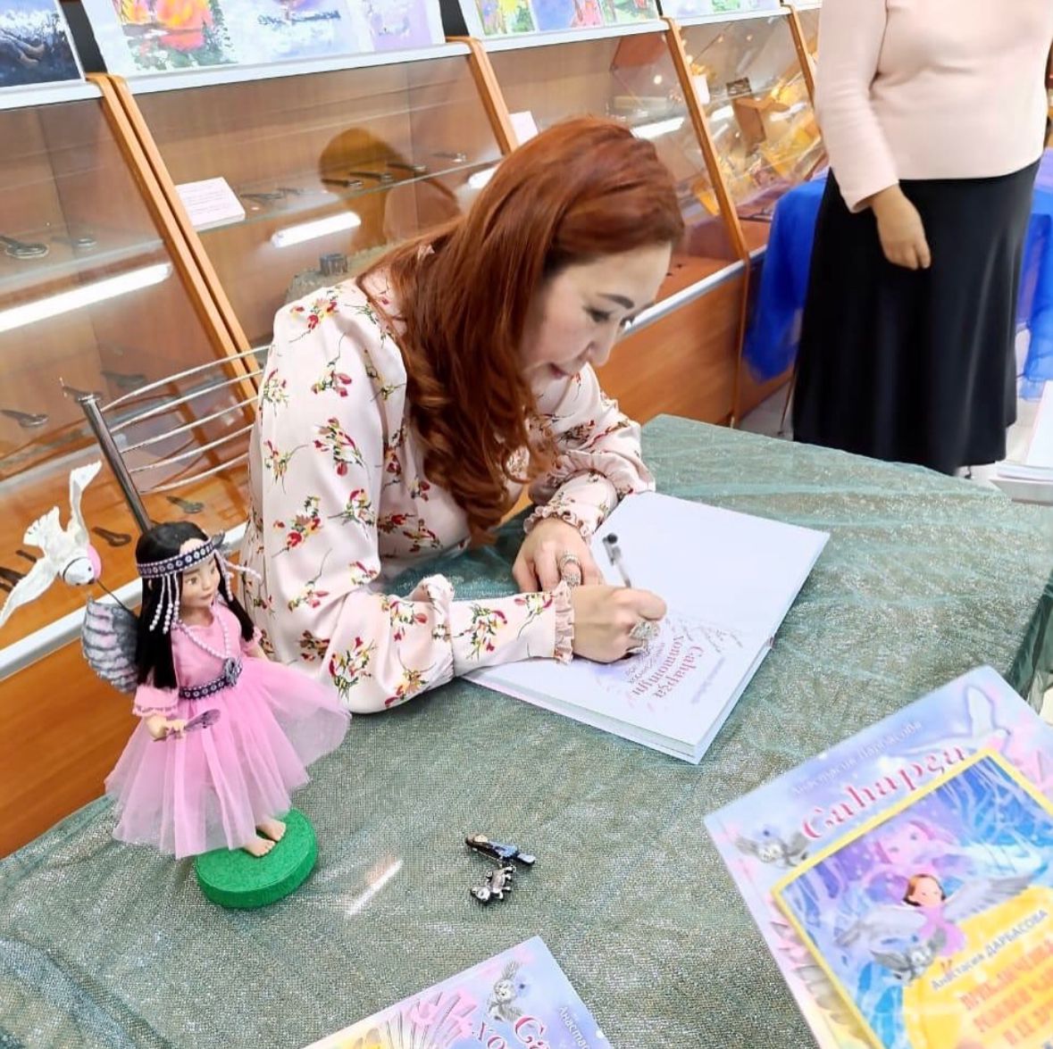 Анастасия Дарбасова открыла в Якутии общероссийскую акцию «Дарите книги с любовью»