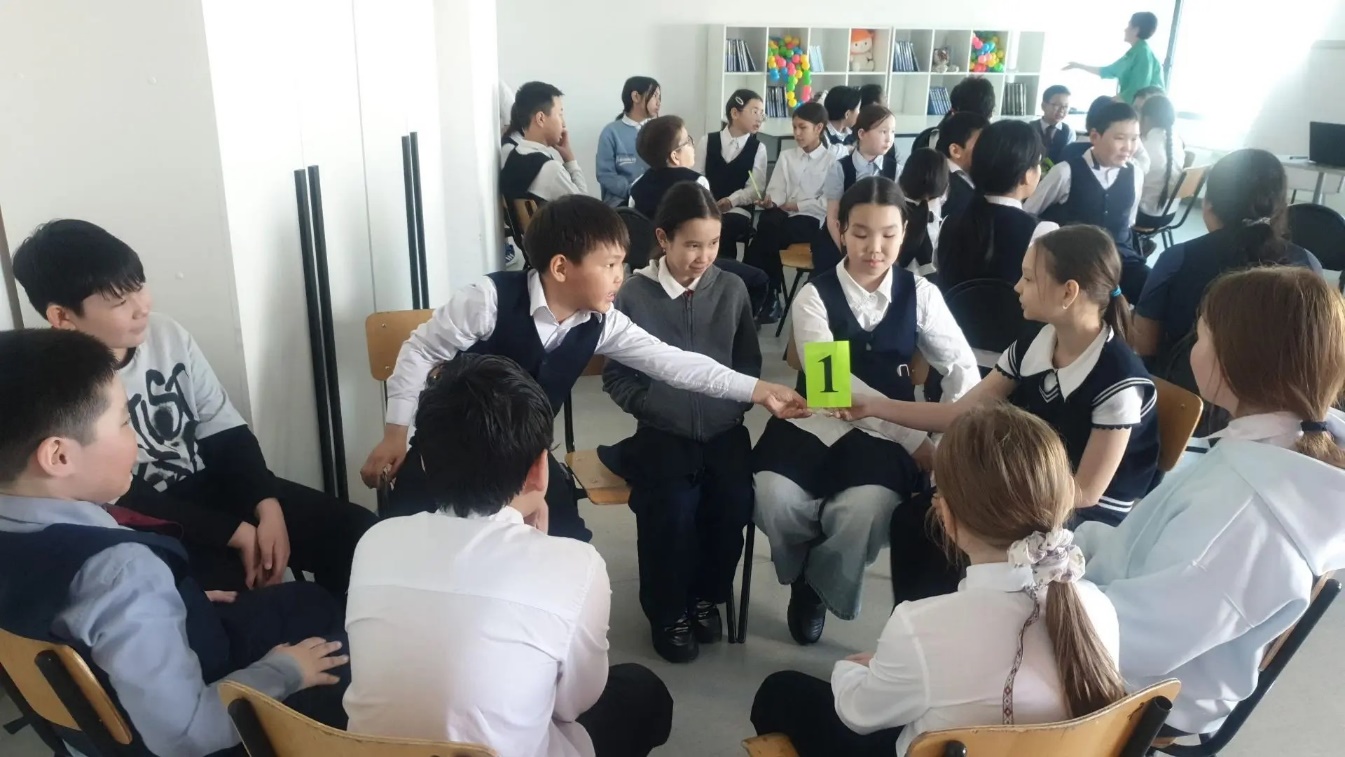 В рамках проекта «Шаг к Пятерке» дети сыграли в интеллектуальную игру «Знатоки Якутии»